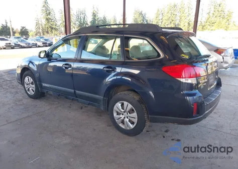 2013 Subaru Outback 2.5I из США, поврежденный, VIN 4S4BRBAC8D3222112